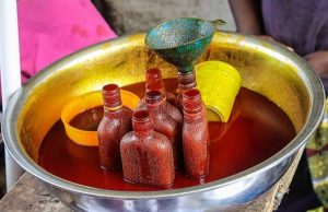 oil in palm